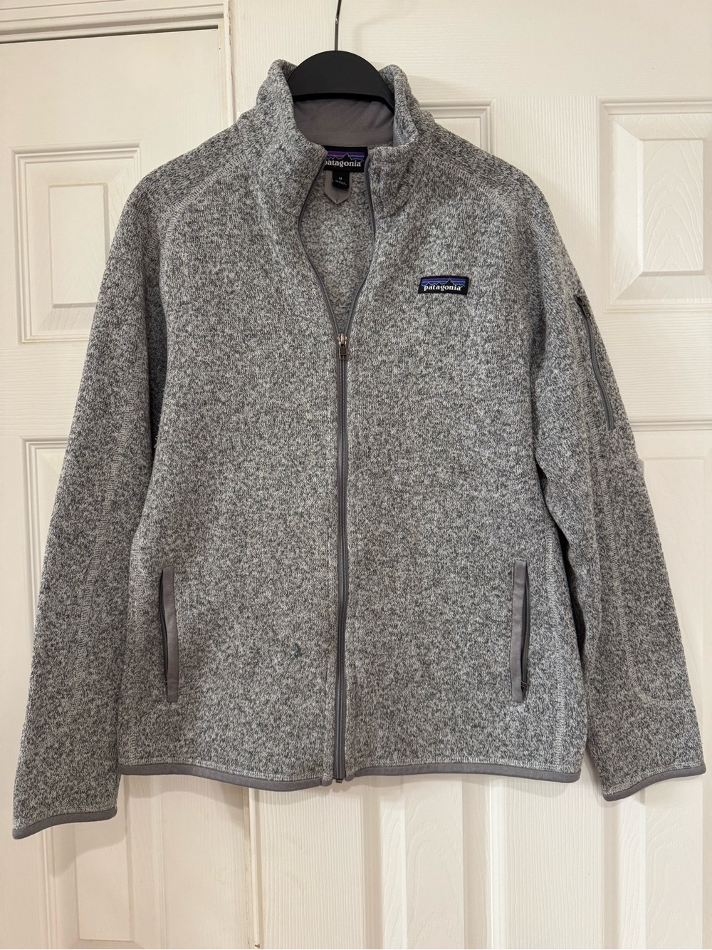 Patagonia Better Sweater Full Zip Fleece Jacket Gray Womens M